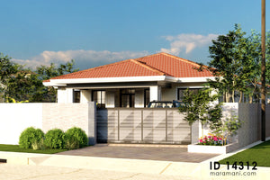 4-Bedroom Hipped roof house - ID 14312