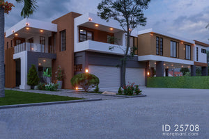 Contemporary 5 Bedroom Mansion - ID 25708