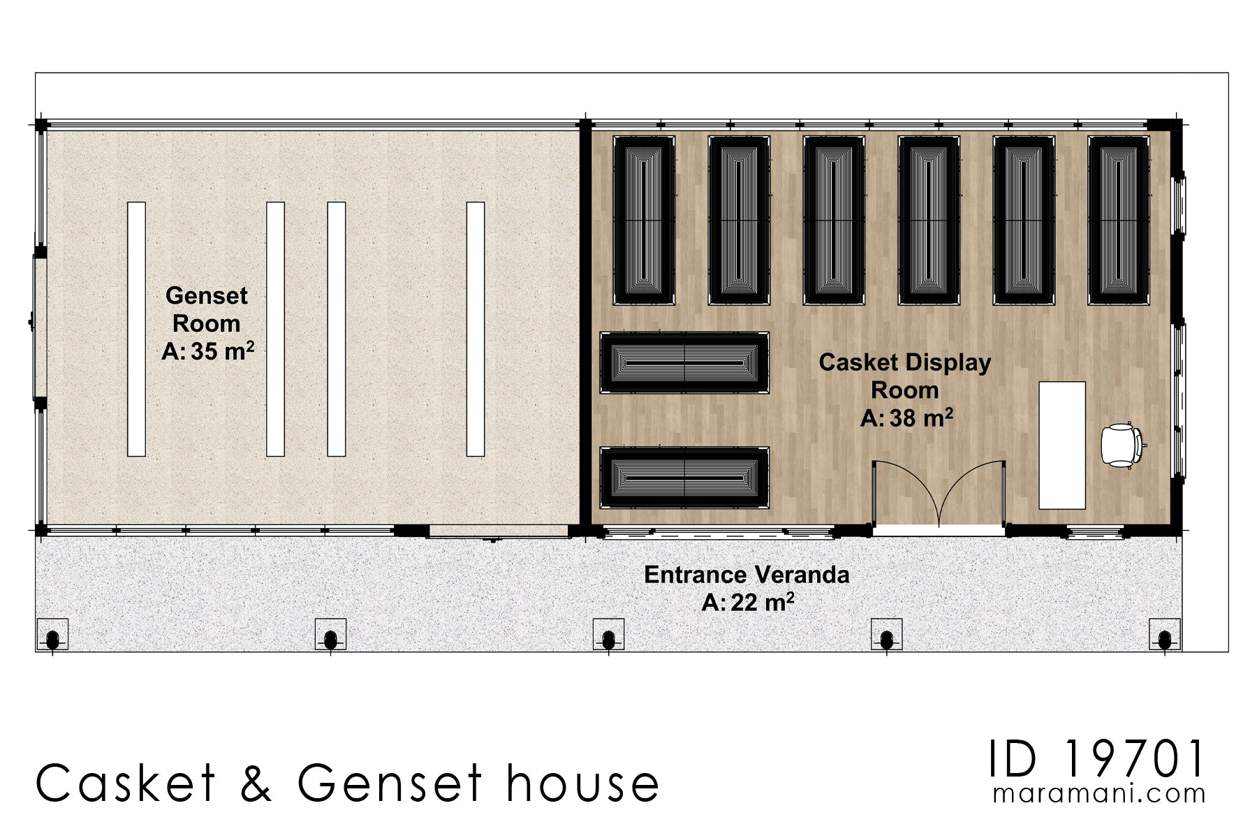 Funeral home design - ID 19701