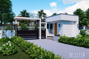 A Compact Rental House Plan -ID 11112