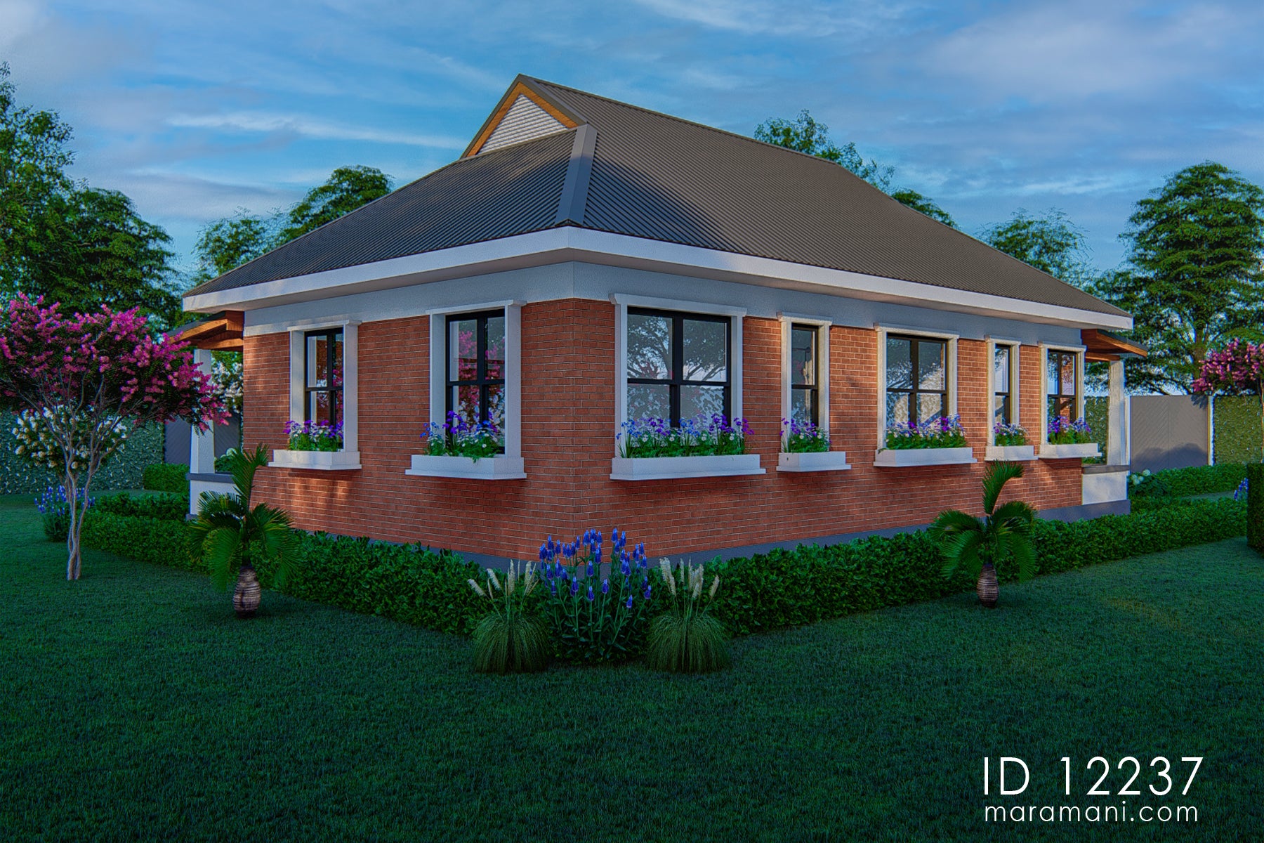 Spacious and Functional Single-Story Family Home Plan-ID 12237