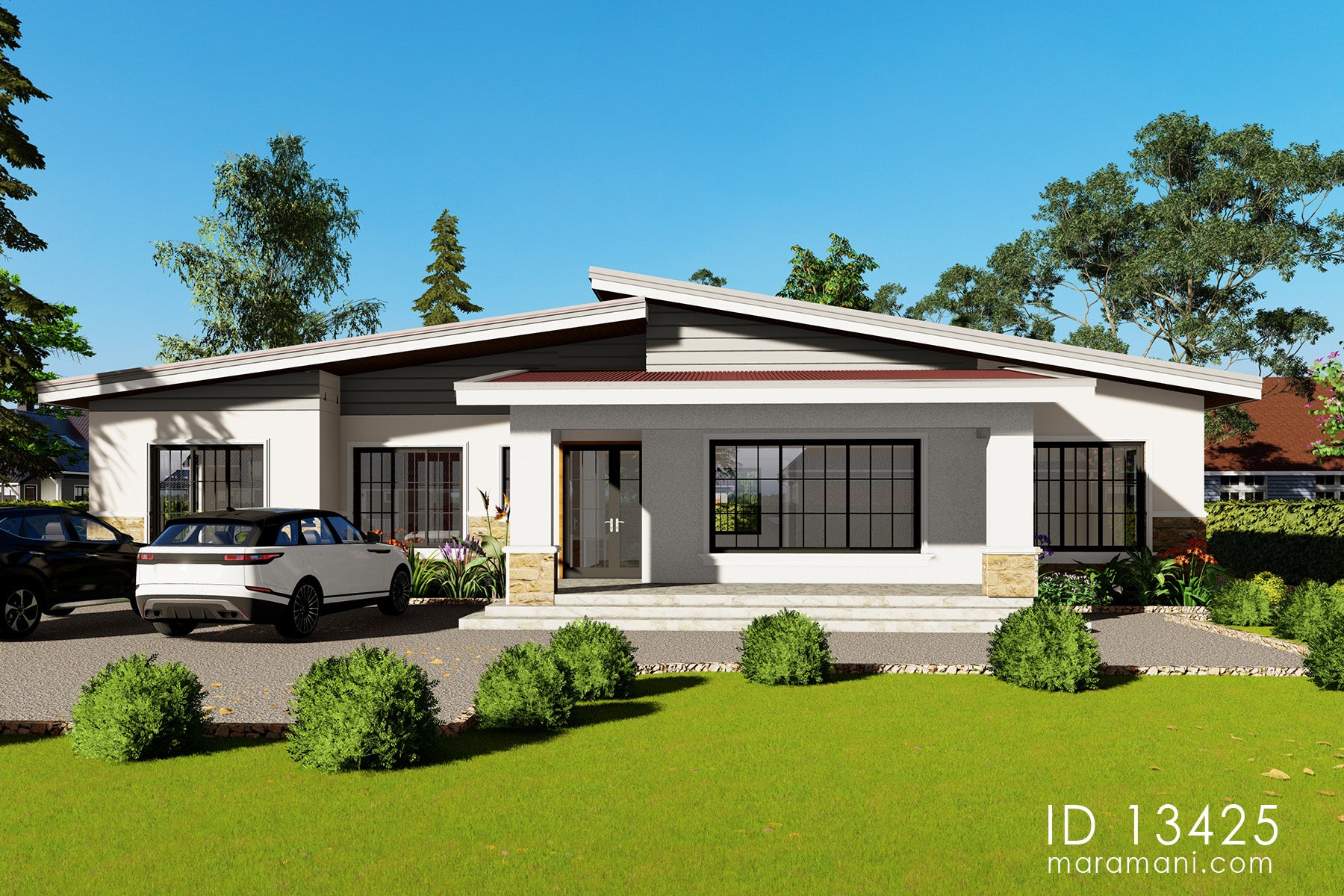 3 Bedroom Single-Story House Plan - ID 13425