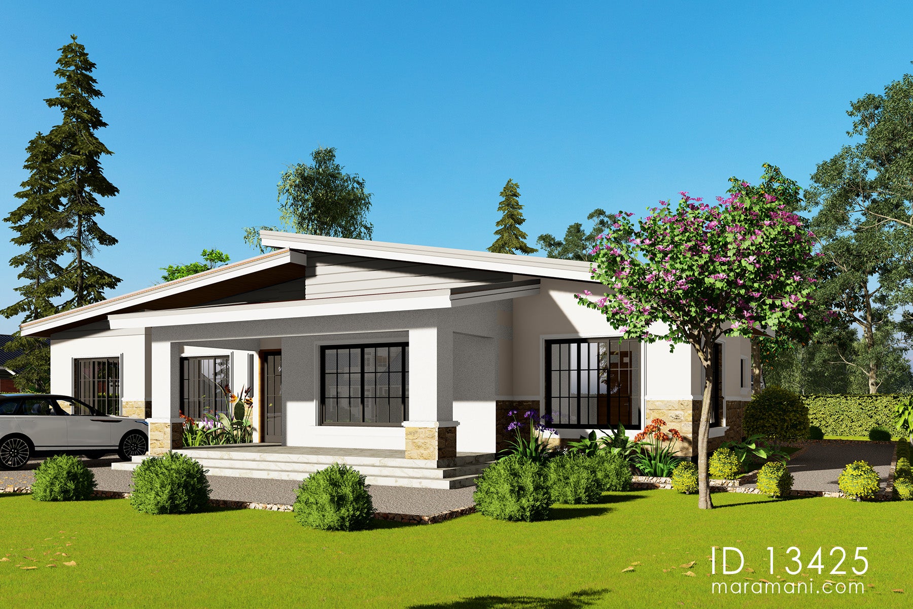 3 Bedroom Single-Story House Plan - ID 13425