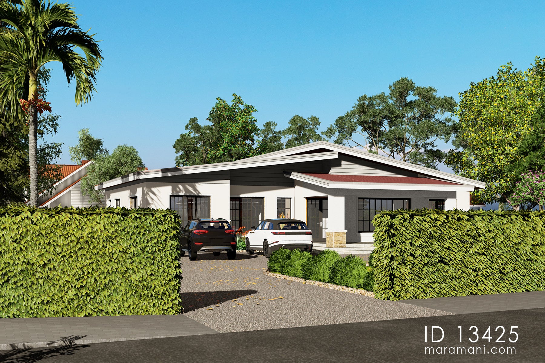 3 Bedroom Single-Story House Plan - ID 13425