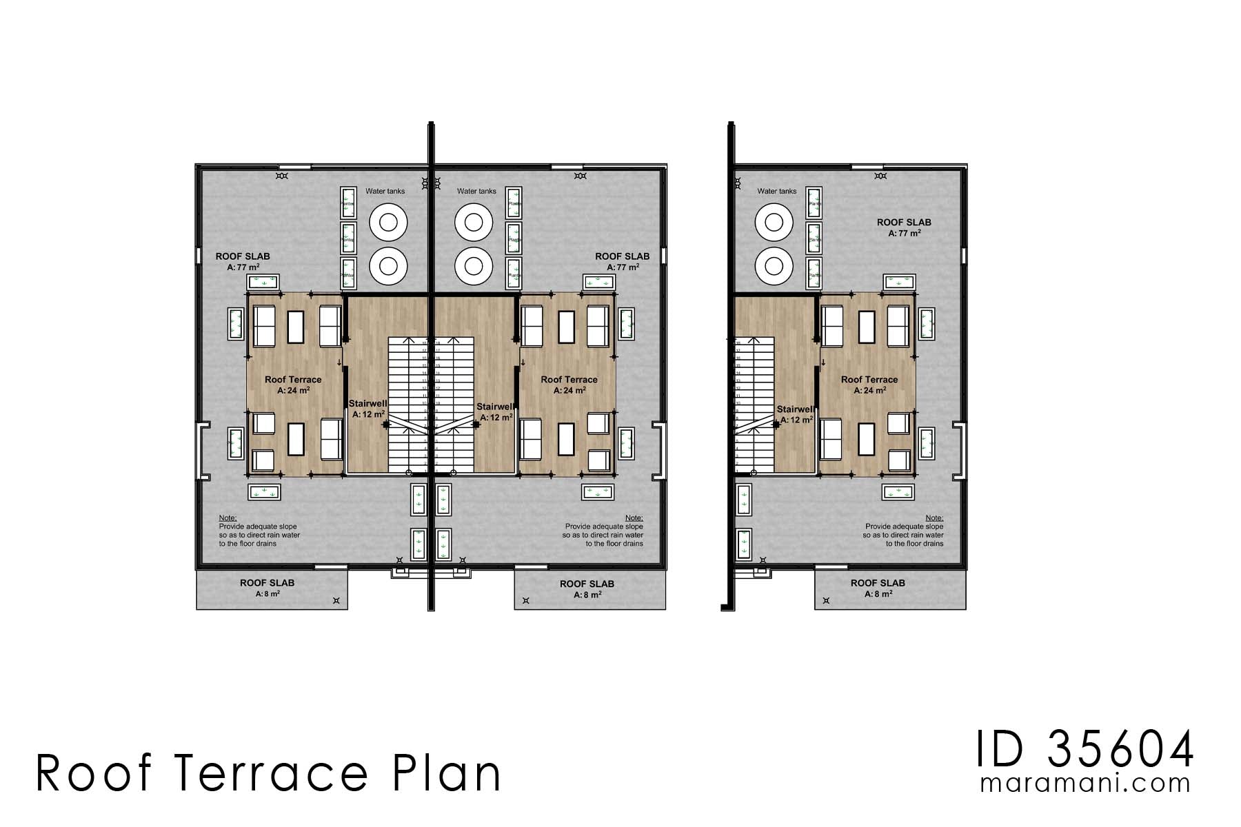 Modern 5 Bedroom Apartment - ID 35604