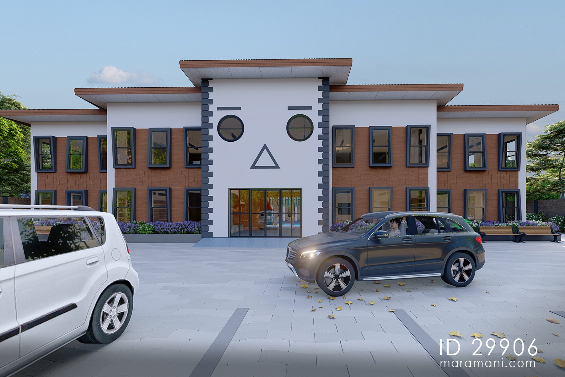 School Building Design - ID 29906