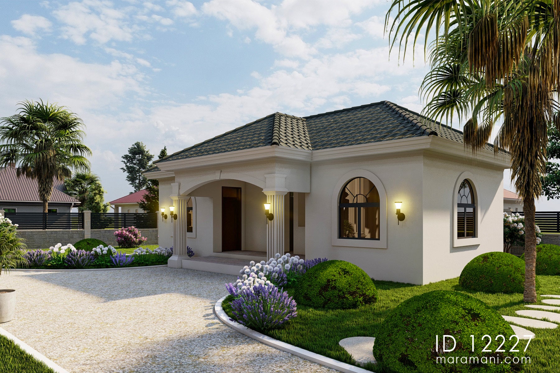 Two Bedroom House Plan - ID 12227