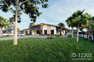 2 bedroom  house design - ID 12305