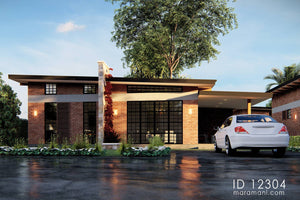 2 bedroom house plan - ID 12304