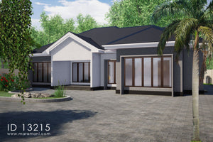 3 bedrooms Building Plan - ID 13215