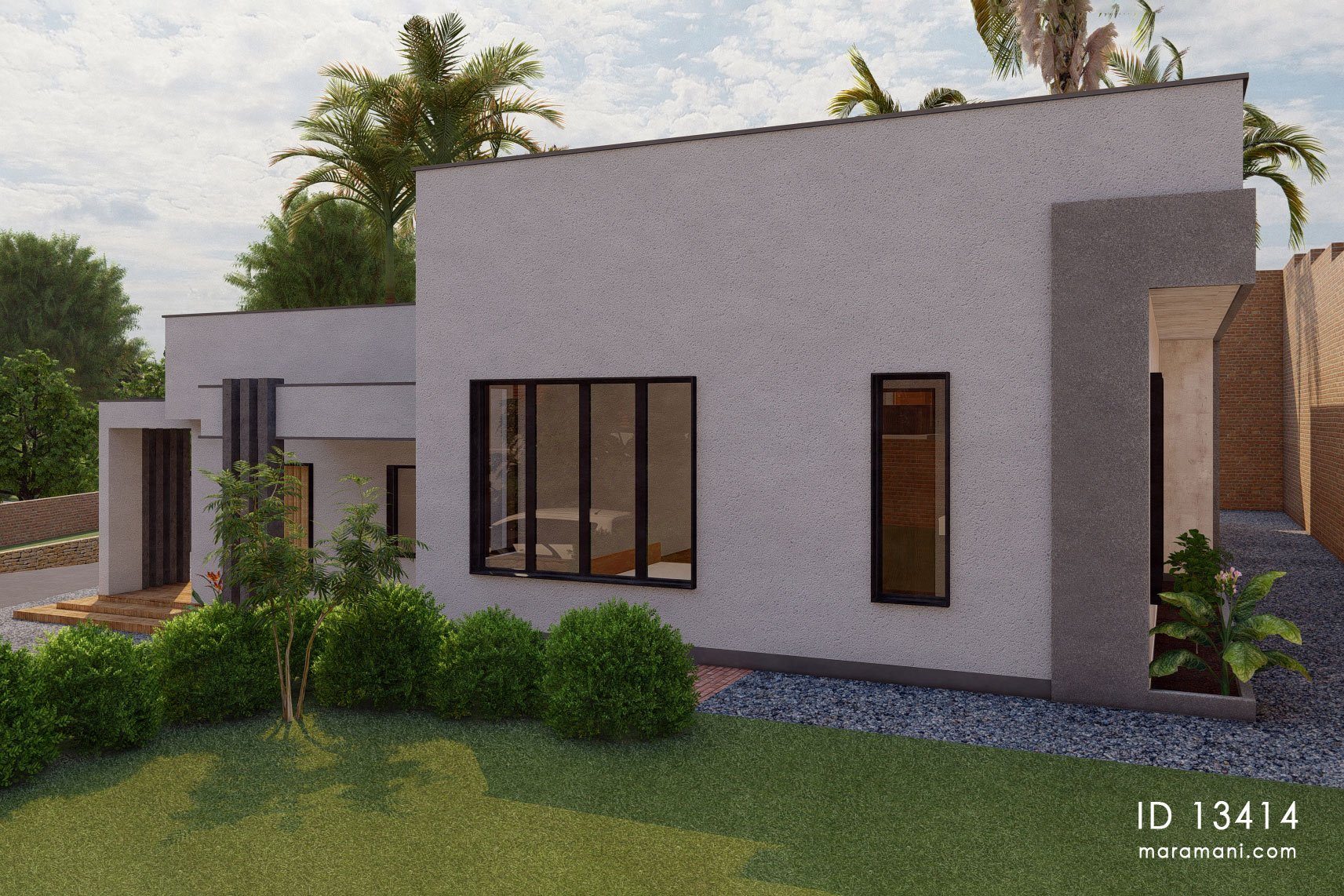 Modern 3 Bedroom house - ID 13414