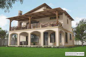 4 Bedroom House Plan - ID 24309