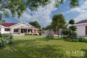 4 Bedroom House design - ID 14310