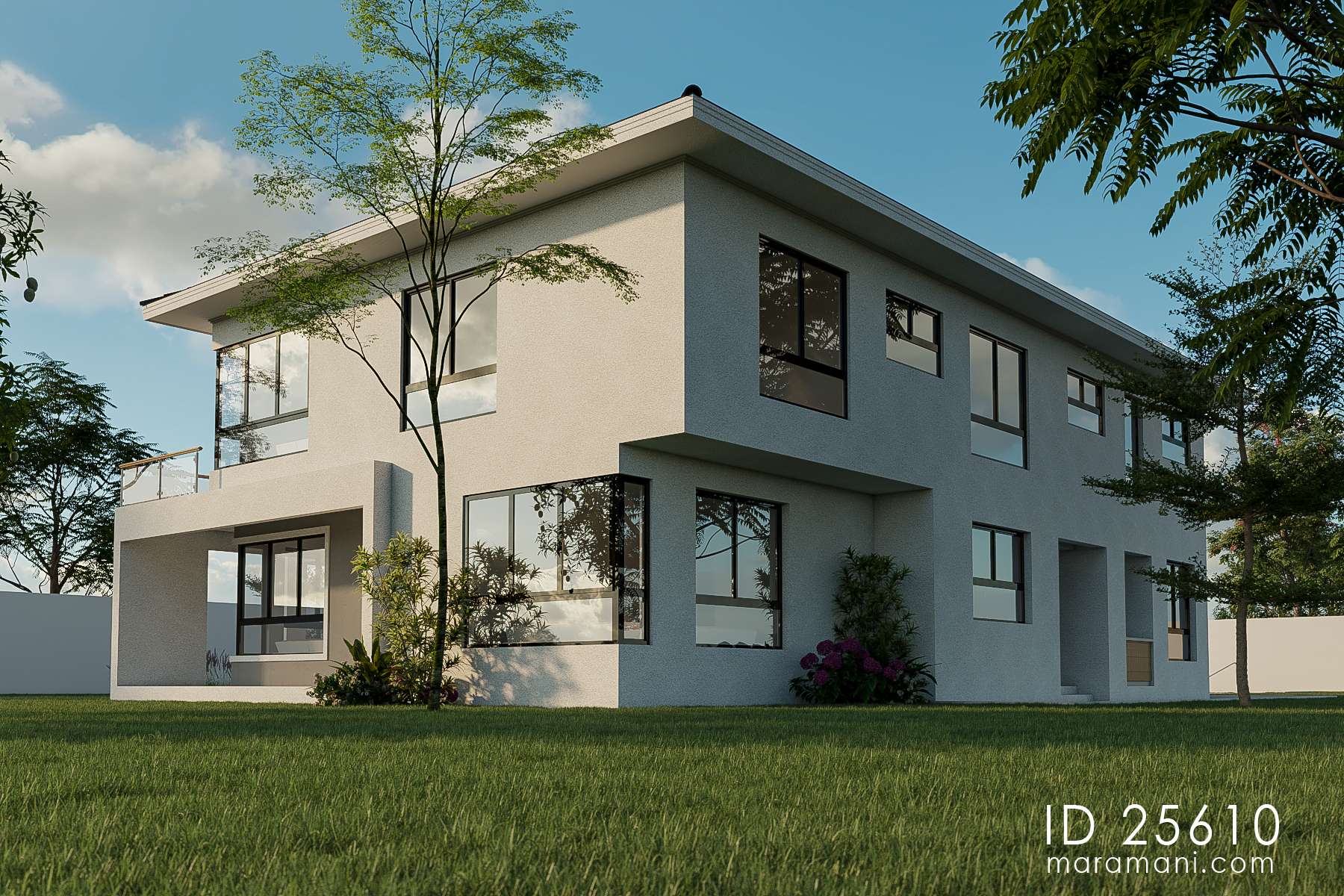 5 bedroom Contemporary modern house - ID 25610