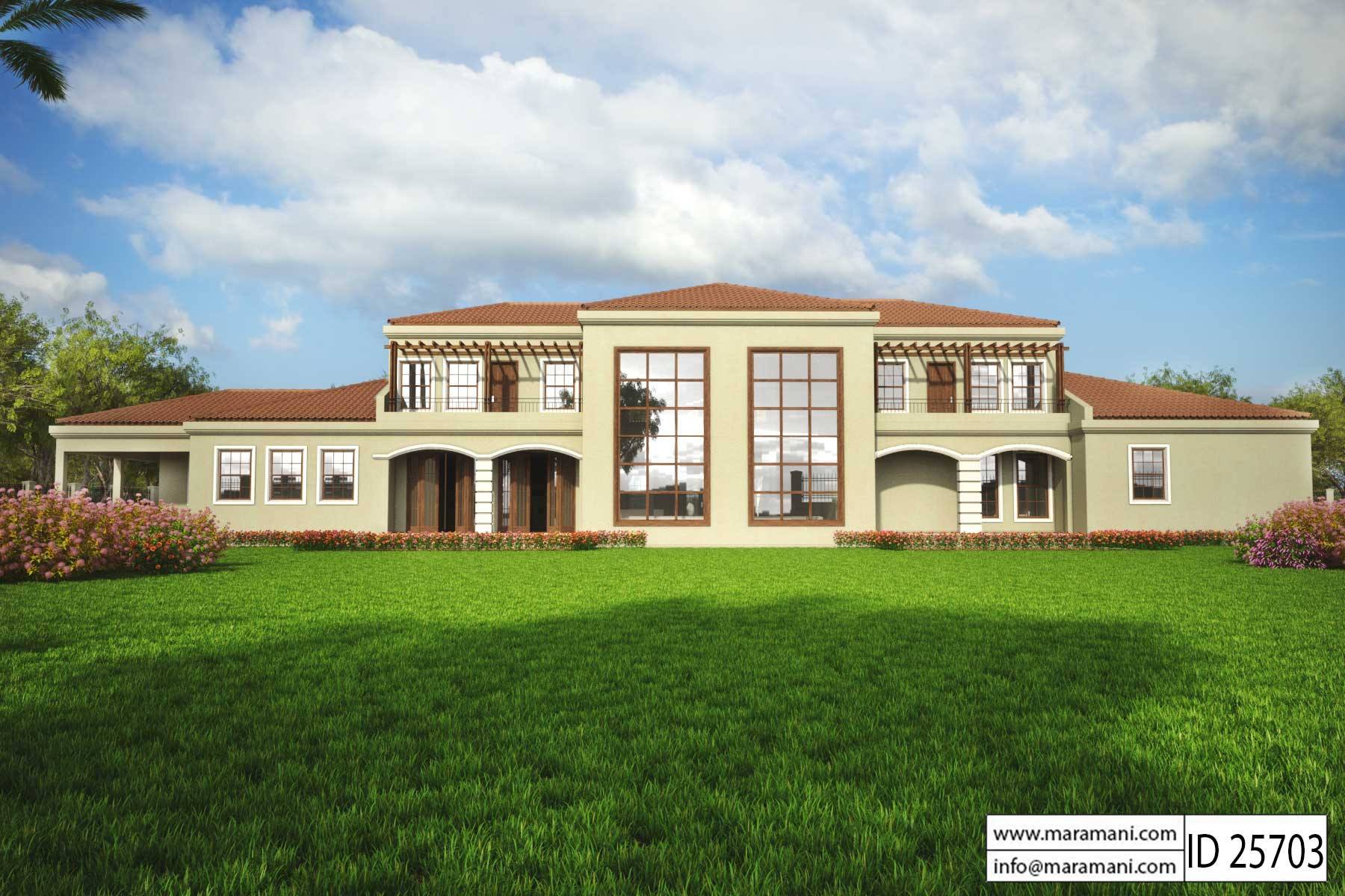 5 Bedroom House Plan - ID 25703