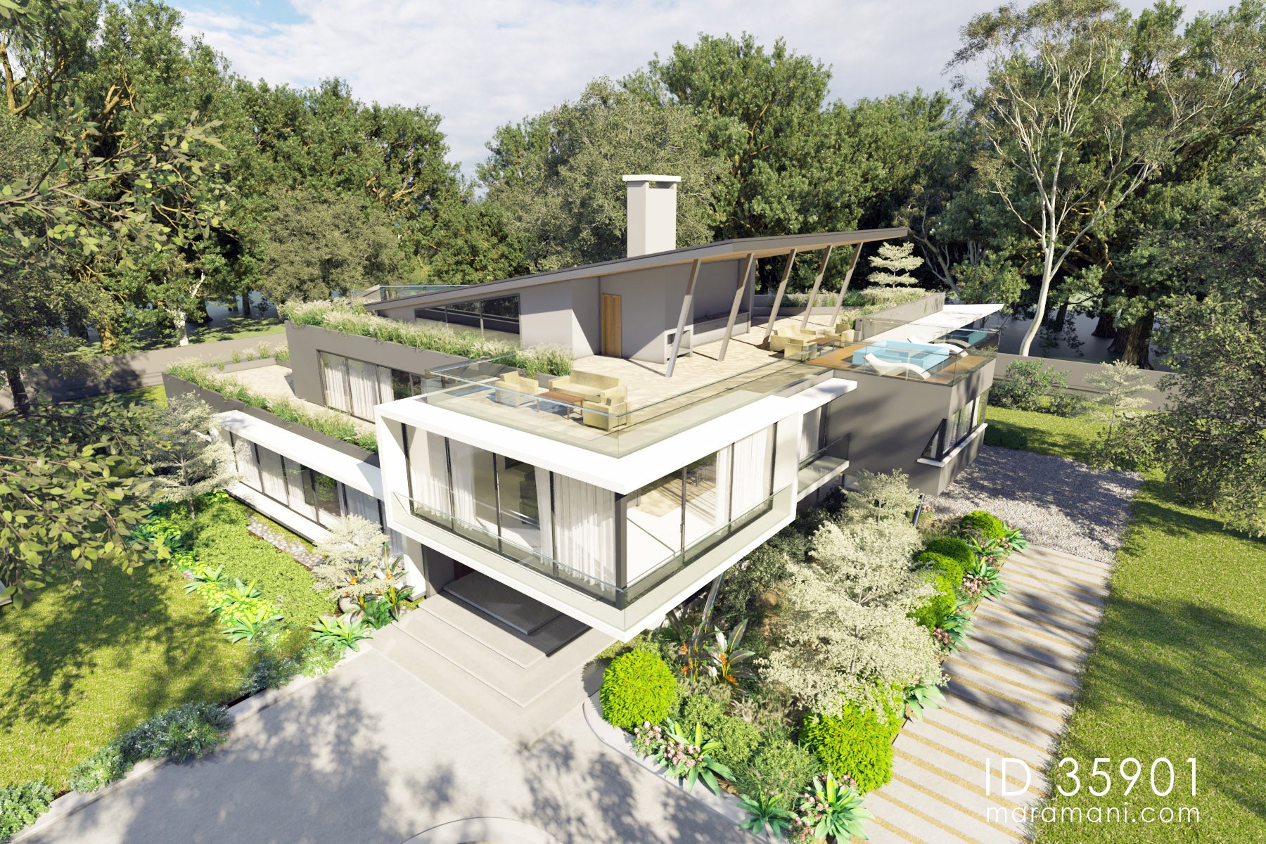 5 Bedroom Ultra modern mansion - ID 35901