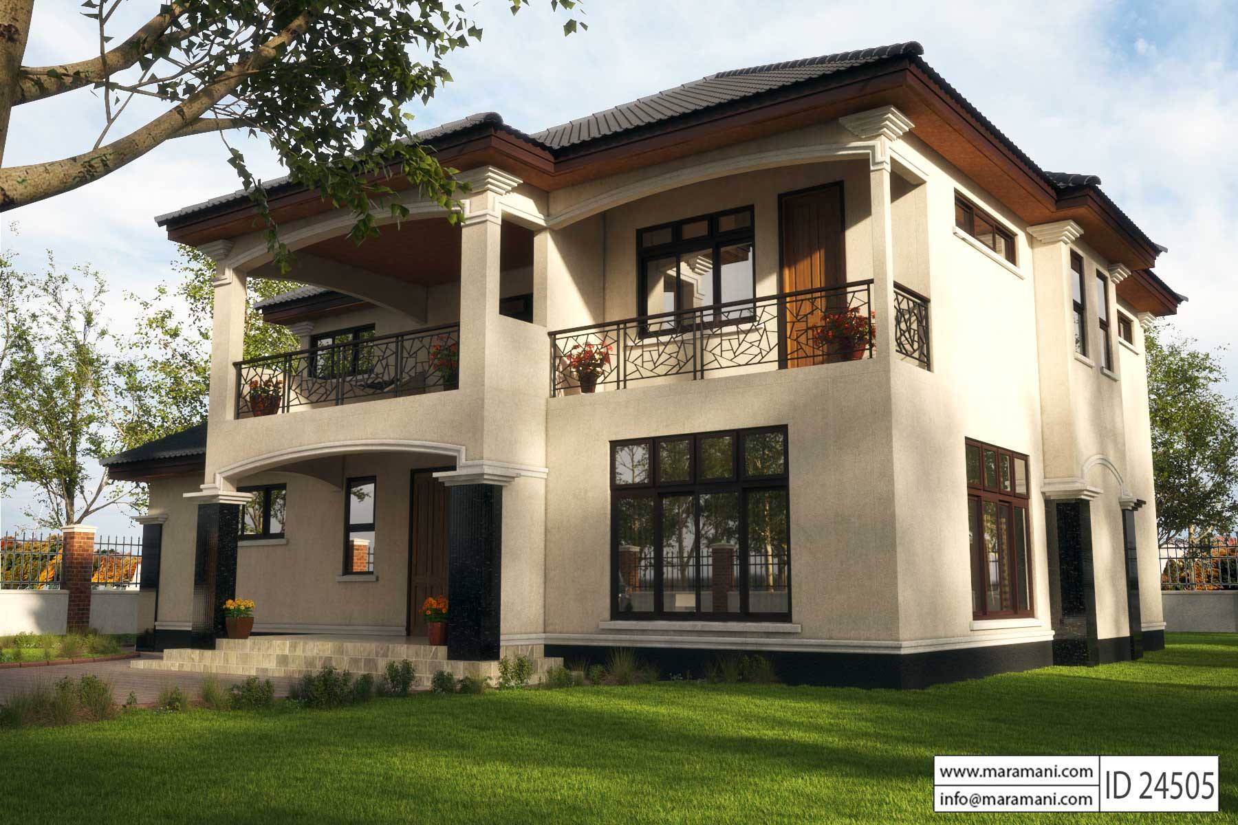 4 Bedroom House Plan - ID 24505