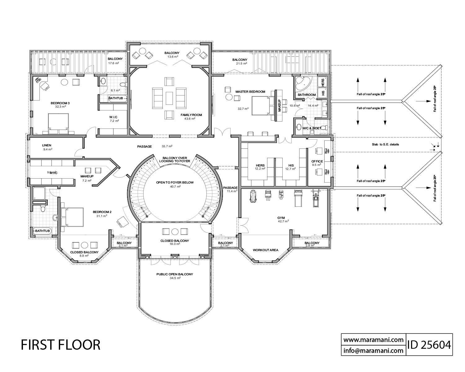 5 Bedroom House Design - ID 25604