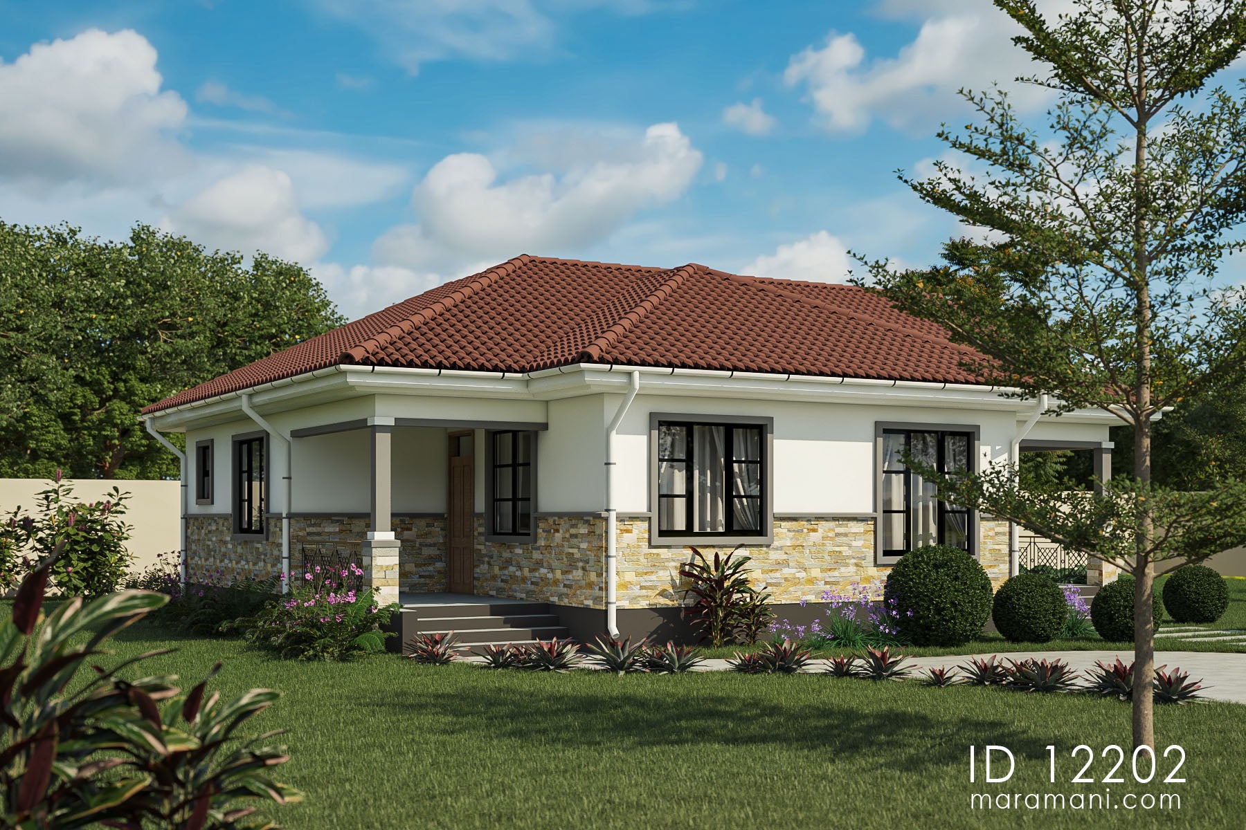 2 Bedroom House Plan - ID 12202