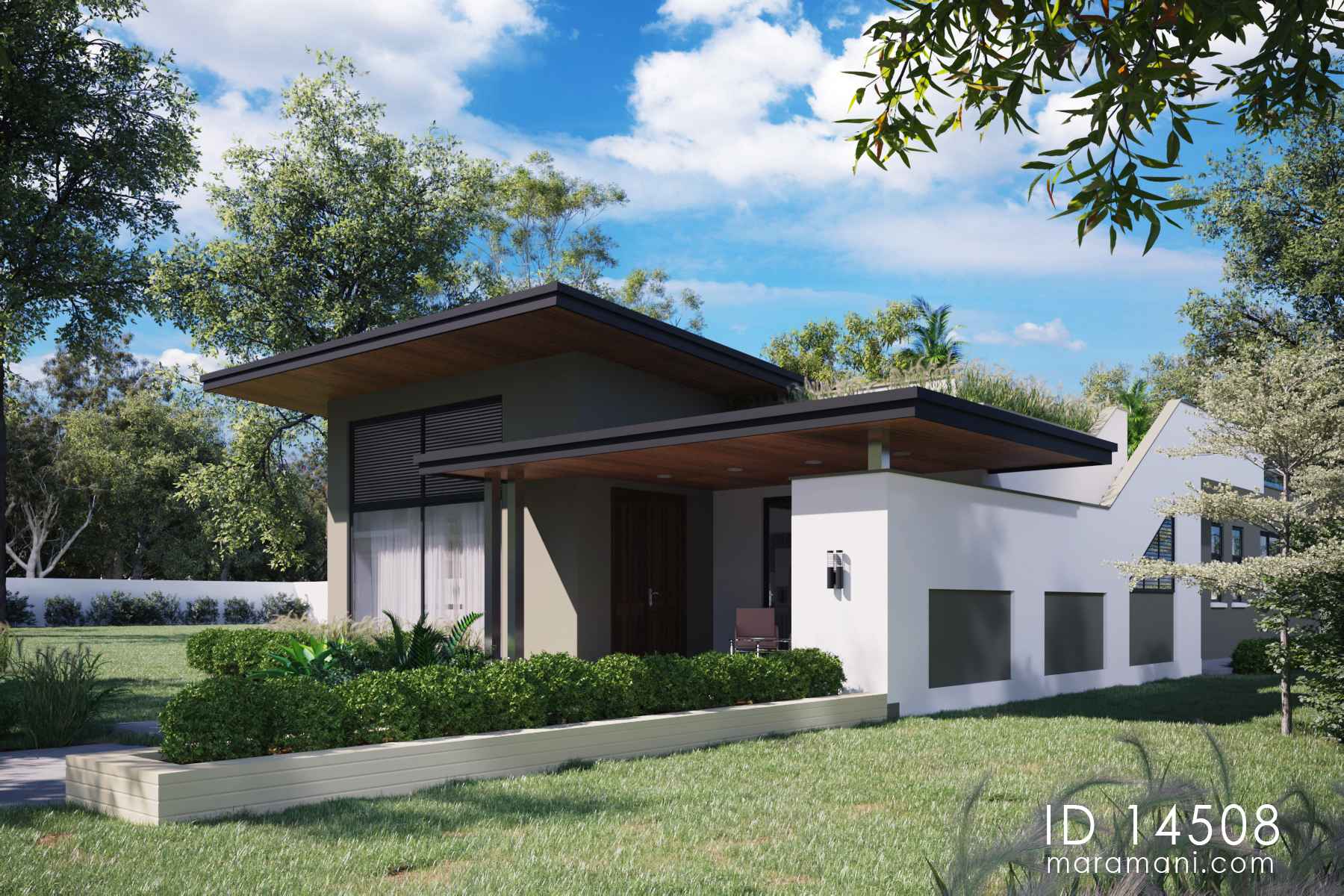 Modern 4 Bedroom House - ID 14508