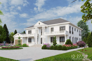 Modern 7 bedroom classical house - ID 27701