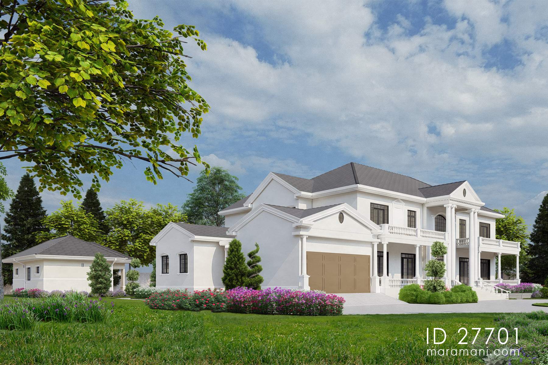 Modern 7 bedroom classical house - ID 27701