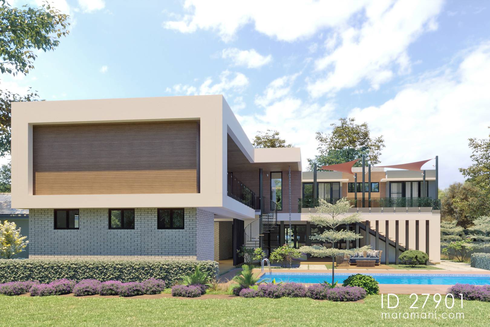 Modern 7 bedroom House - ID 27901