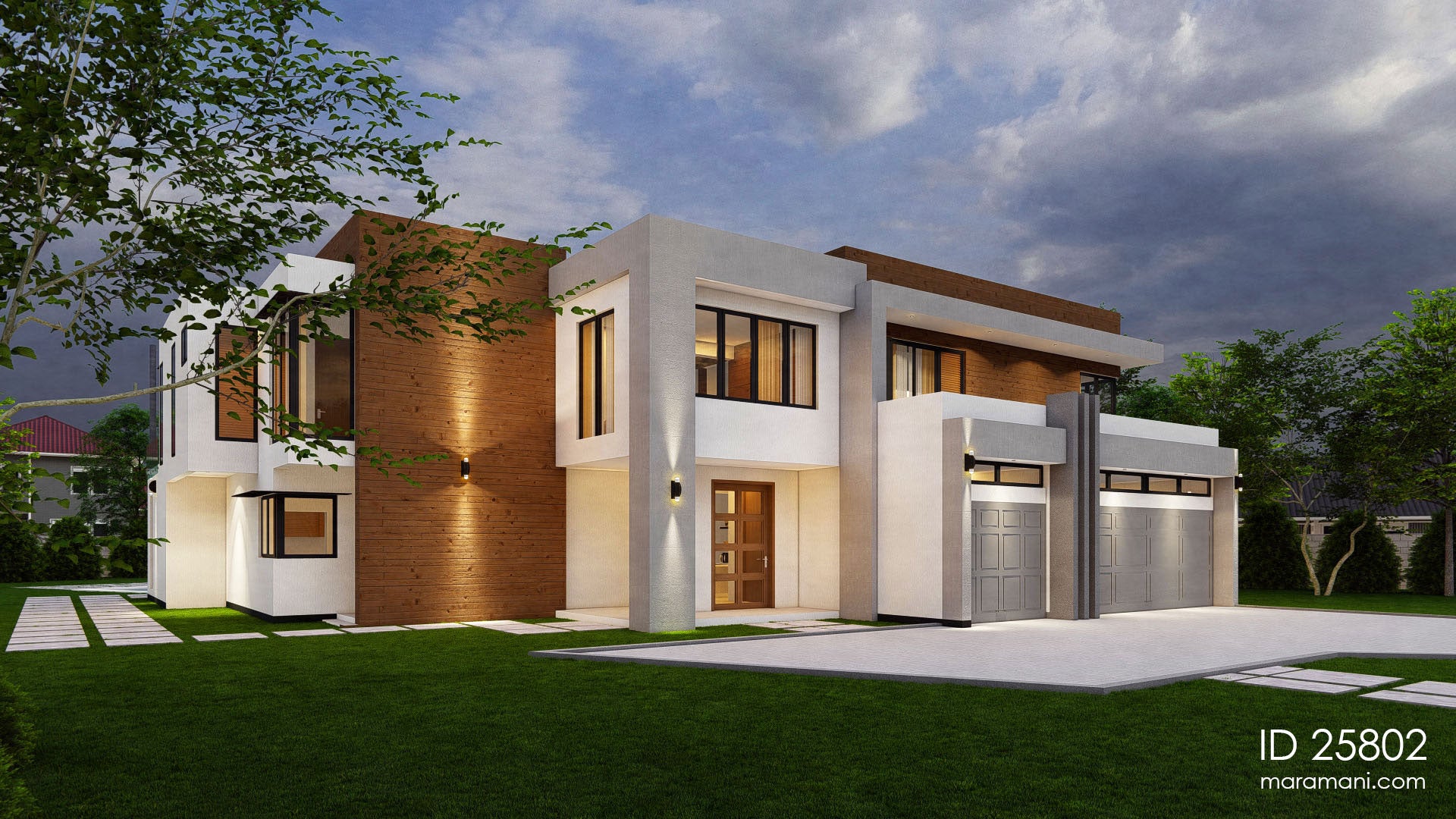 Modern Mansion - ID 25802