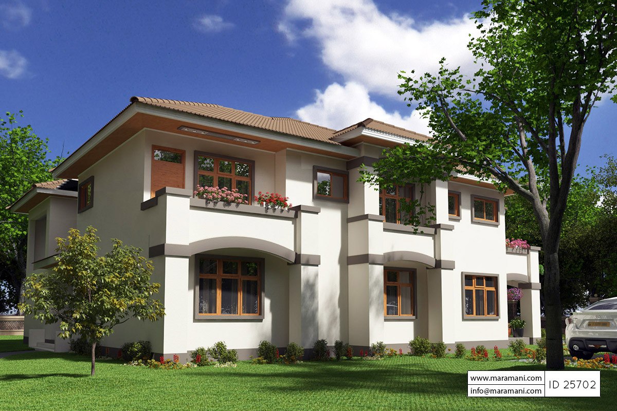 5 Bedroom House Plan - ID 25702