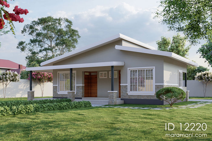 Simple house plan ID - 12220 - Floor plan by Maramani.com