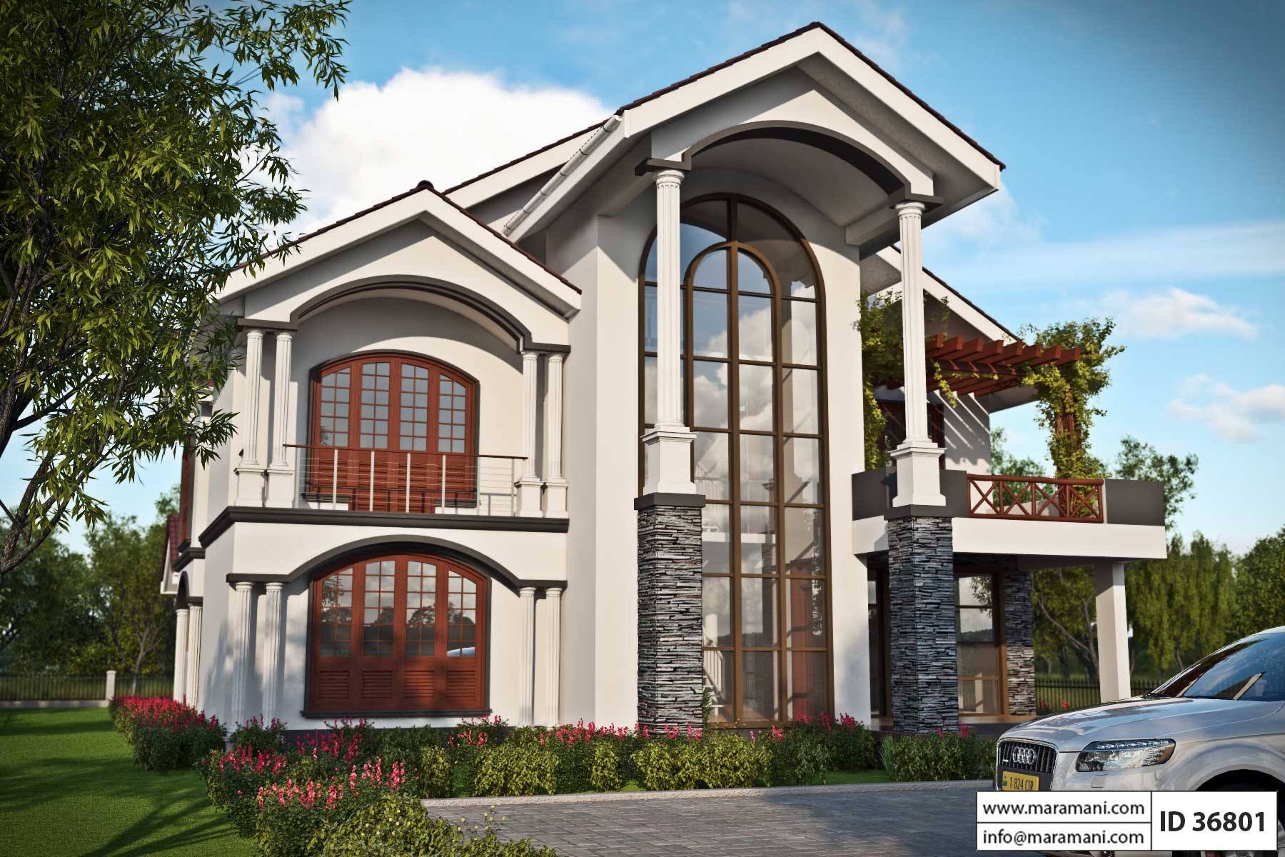 6 Bedroom House Design - ID 36801