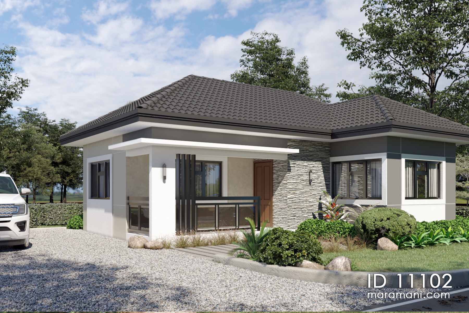 1 Bedroom House Plan - ID 11102