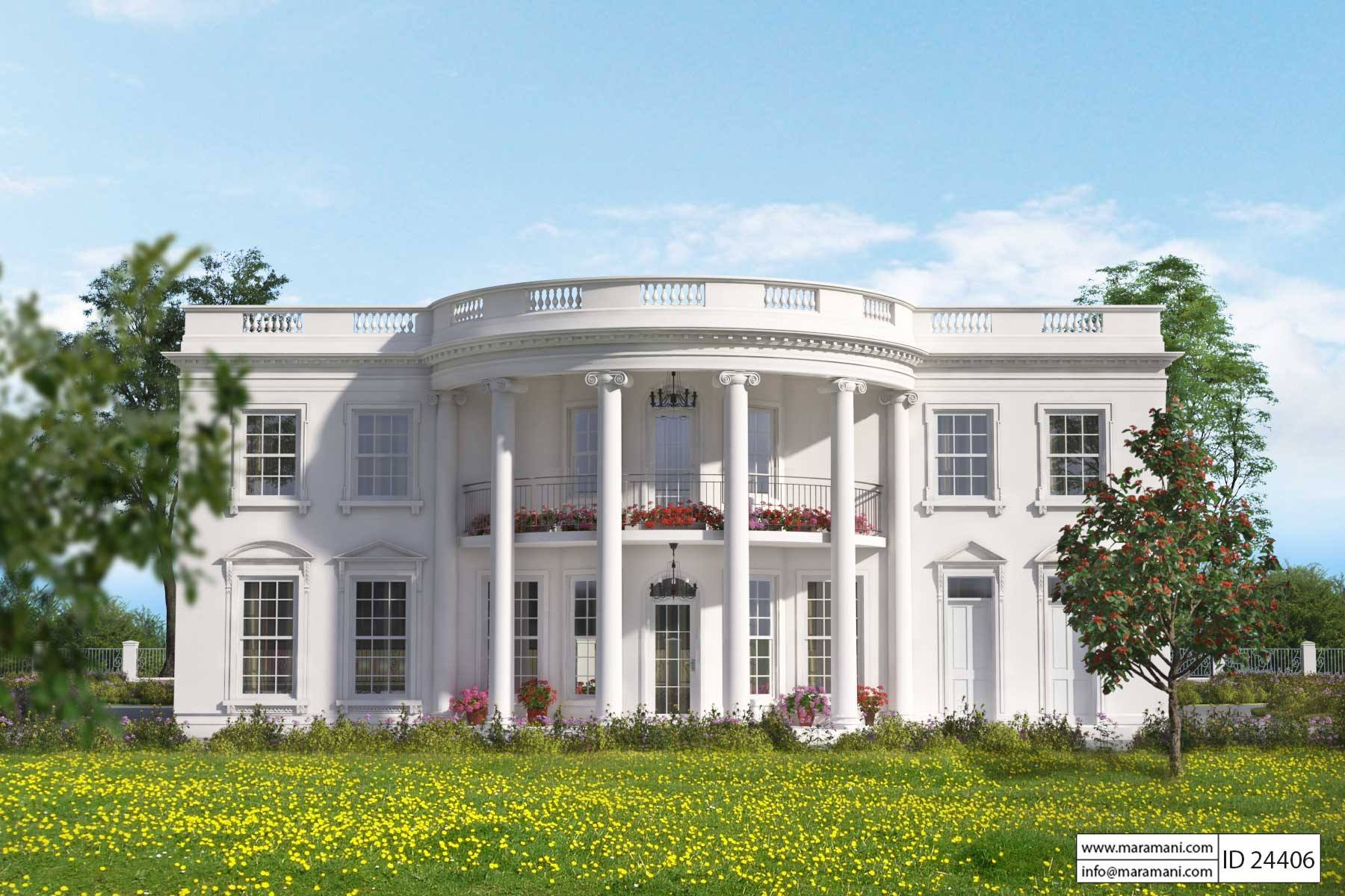 White House Residential Plan - ID 24406